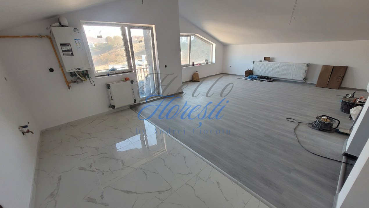 Apartament de 2 camere, semifinisat, 67 mp utili, parcare, zona Teilor