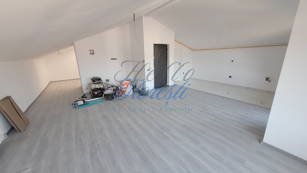 Apartament de 2 camere, semifinisat, 67 mp utili, parcare, zona Teilor