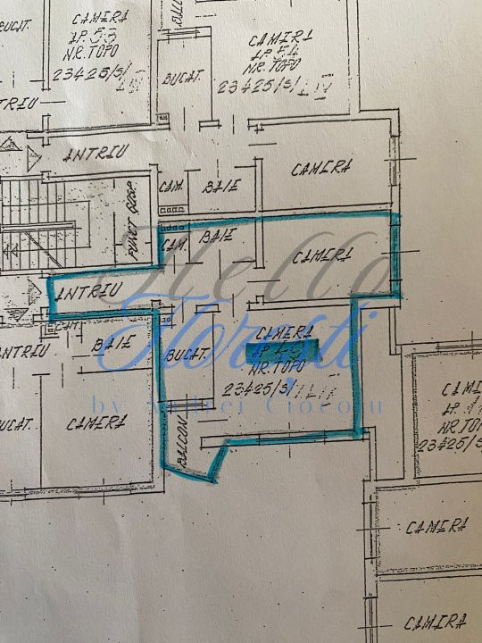 Apartament 2 camere, 44 mp, Mănăștur