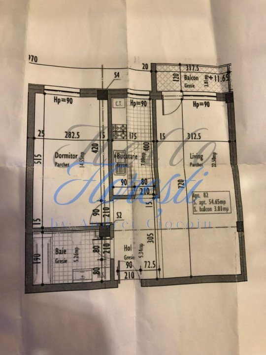 Apartament 2 camere, 57 mp, Dâmbul Rotund 