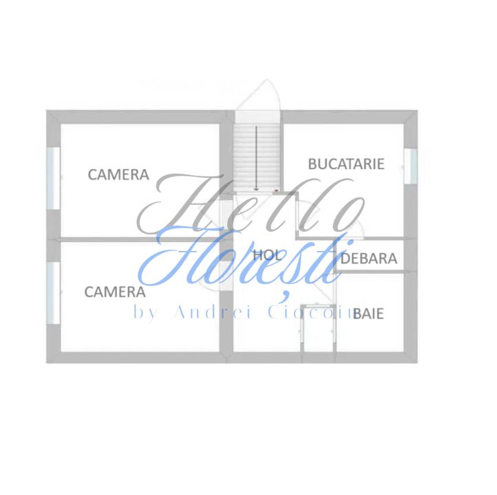 Apartament in casa, 77mp, zona Marasti