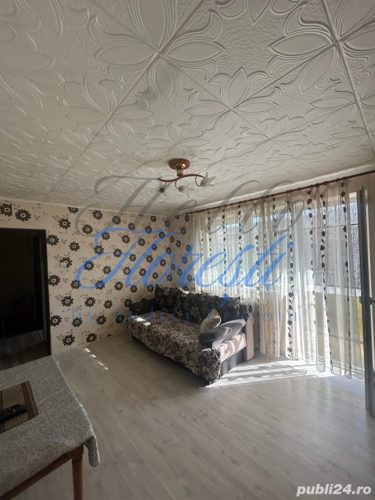 Apartament de 3 camere, 67 mp, balcon 5 mp, zona MANASTUR 