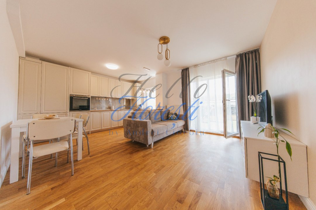 Apartament de 2 camere, 45,1 mp. terasa 49.5 mp. zona Terra Floresti