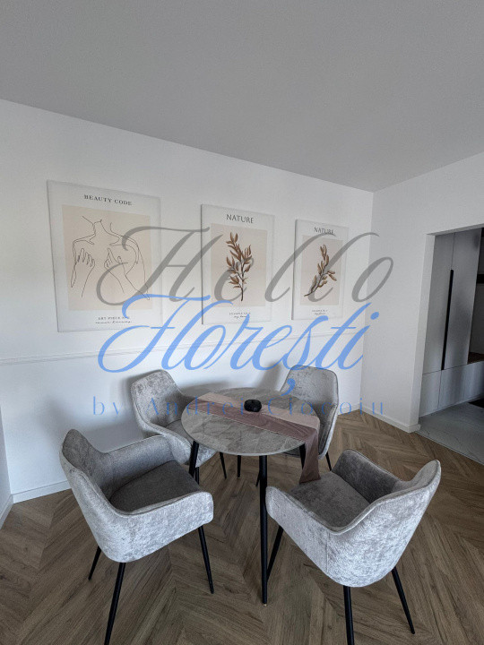 Apartament 2 camere 43mp + Parcare, Zona Terra | Floresti