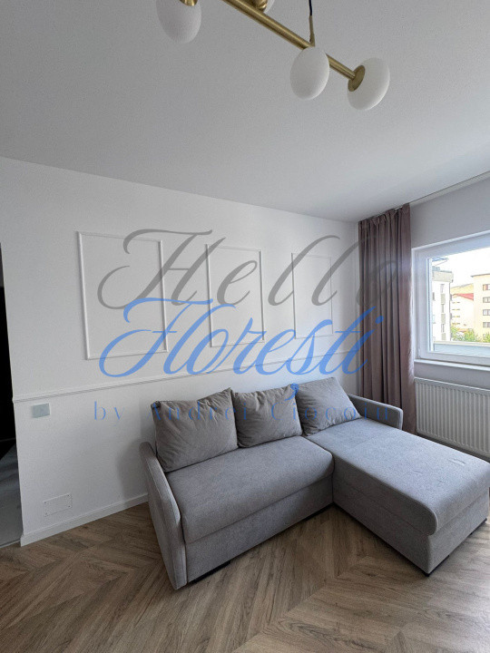 Apartament 2 camere 43mp + Parcare, Zona Terra | Floresti