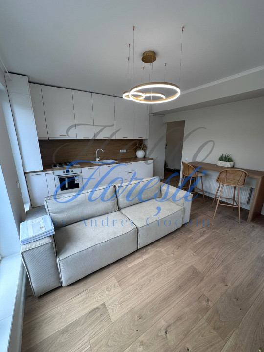 Apartament 2 camere, 38 mp, 20mp terasa, ultrafinisat zona Terra