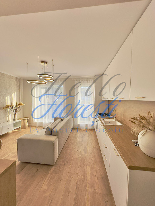 Apartament 2 camere, 38 mp, 25mp terasa, ultrafinisat zona Terra