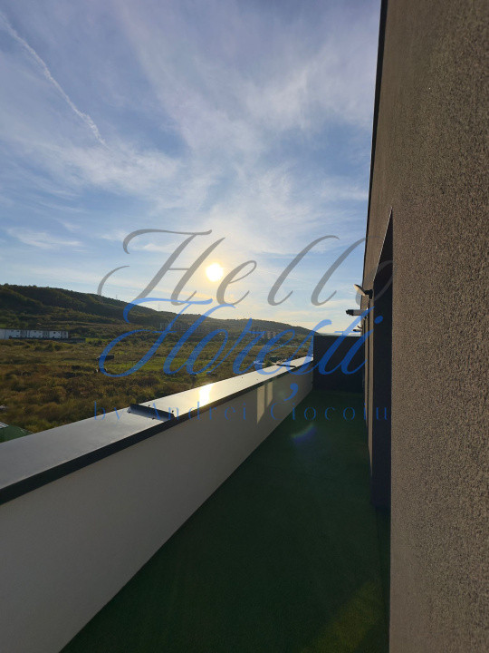 Apartament 2 camere, 38 mp, 25mp terasa, ultrafinisat zona Terra