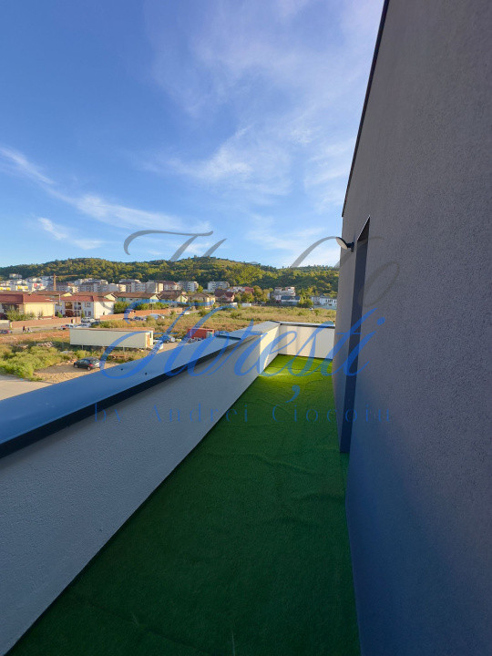 Apartament 2 camere, 38 mp, 25mp terasa, ultrafinisat zona Terra