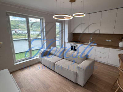 Apartament 2 camere, 38 mp, 20mp terasa, ultrafinisat zona Terra