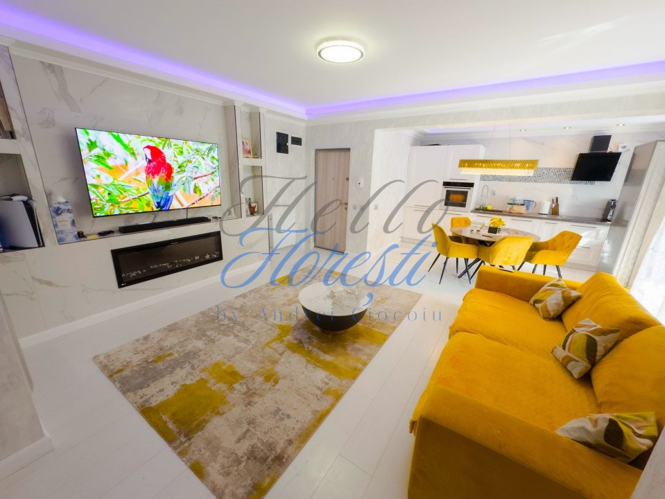 Apartament 3 camere, 2 bai, gradina 125mp, ultrafinisat, VIVO