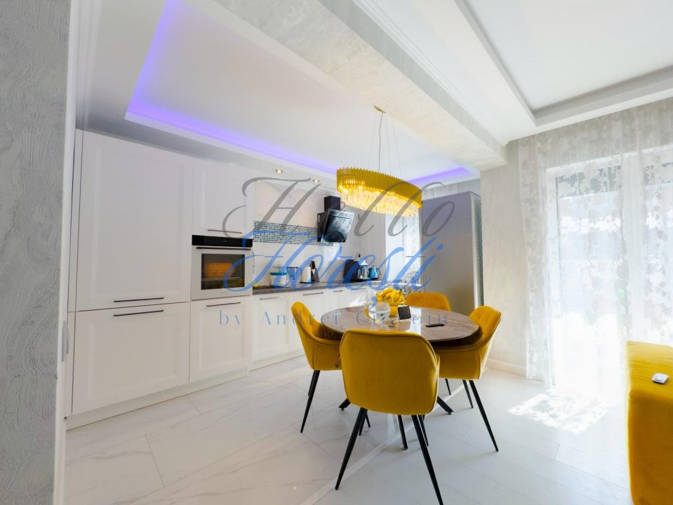 Apartament 3 camere, 2 bai, gradina 125mp, ultrafinisat, VIVO