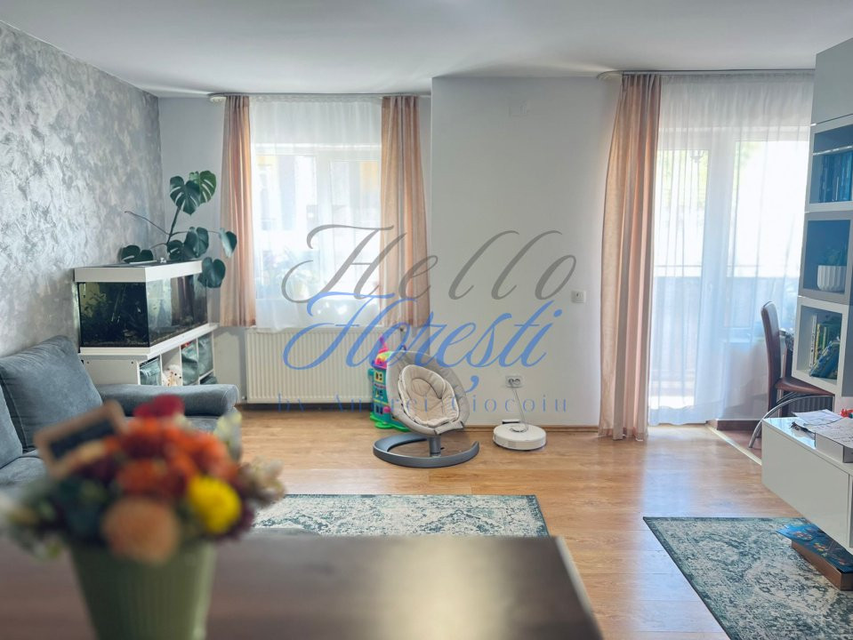 Apartament 3 camere 92mp, Zona Teilor | Floresti