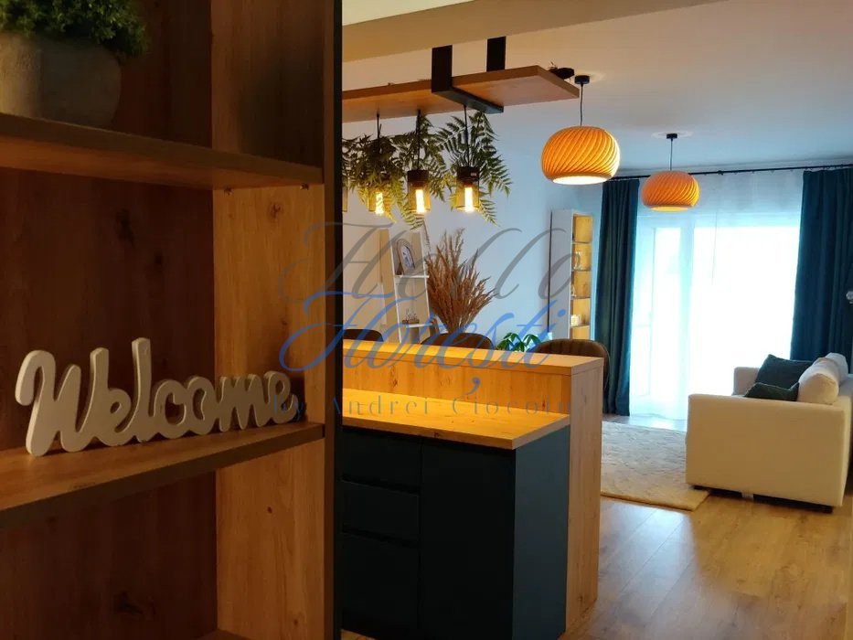 Apartament de 2 camere, 43mp. terasa 12mp. parcare, zona GHEORGHENI