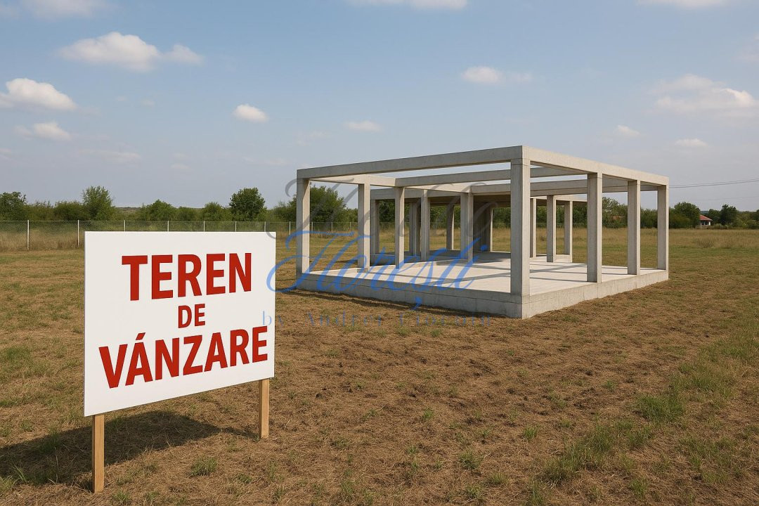 Teren intravilan, zona Europa 1339mp, pretabil D+P+E