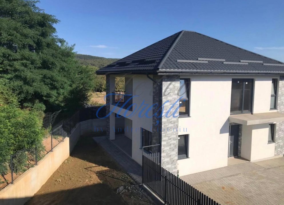 Casa individuala 130mp utili, 30mp terase, 400mp teren, 3 parcari, 4 camere