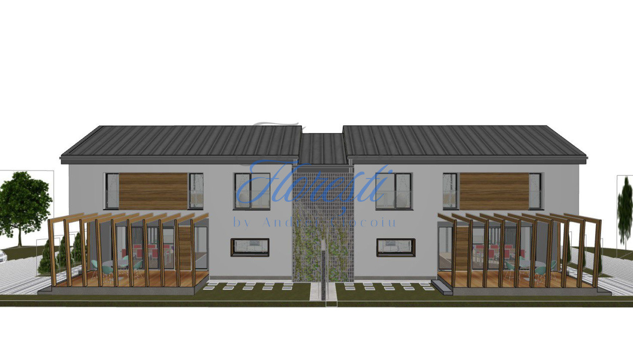 Casa tip duplex, 4 camere, 130mp, Zona Terra | Floresti