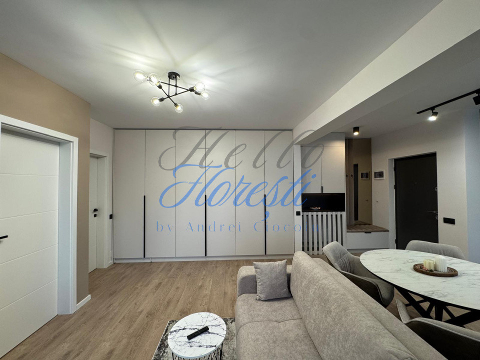 Apartament 2 camere 43mp, zona Terra ultrafinisat, parcare