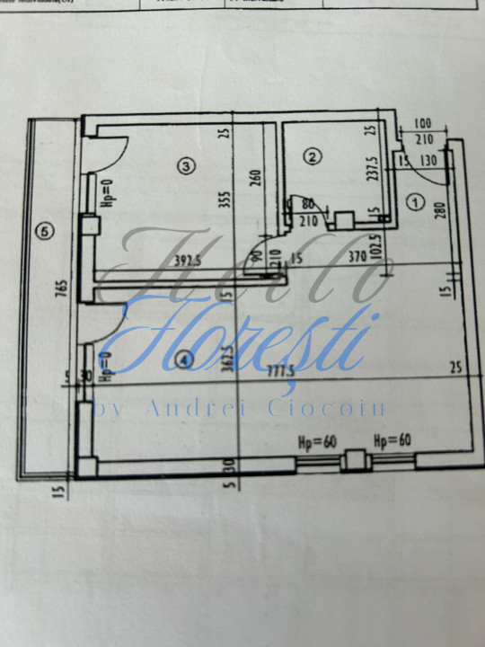 Apartament 2 camere Marasti