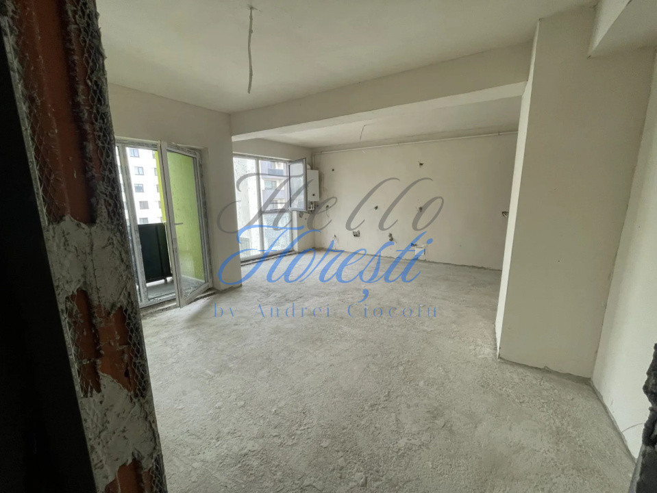 Apartament 2 camere, 46mp, semi-finisat, Dambul Rotund