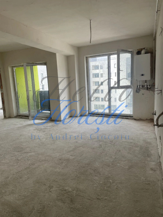 Apartament 2 camere, 46mp, semi-finisat, Dambul Rotund