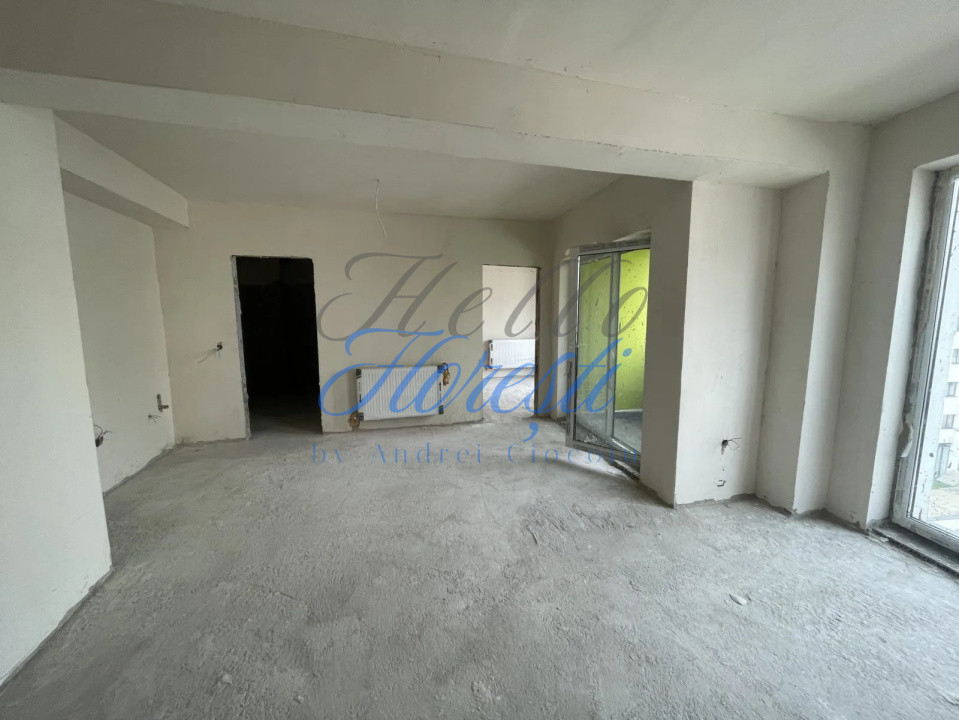 Apartament 2 camere, 46mp, semi-finisat, Dambul Rotund