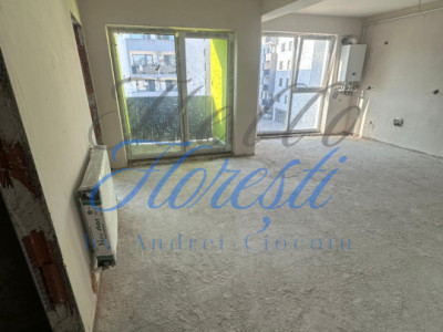 Apartament 2 camere, 46mp, semi-finisat, Dambul Rotund