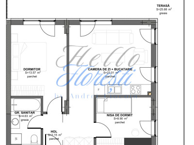 Apartament 3 camere in zona Eroilor