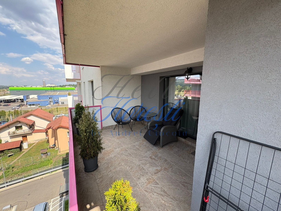 Apartament 2 camere , 54 MP , zona VIVO , Florești 