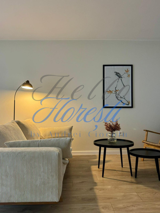 Apartament 2 camere , 54 MP , zona VIVO , Florești 