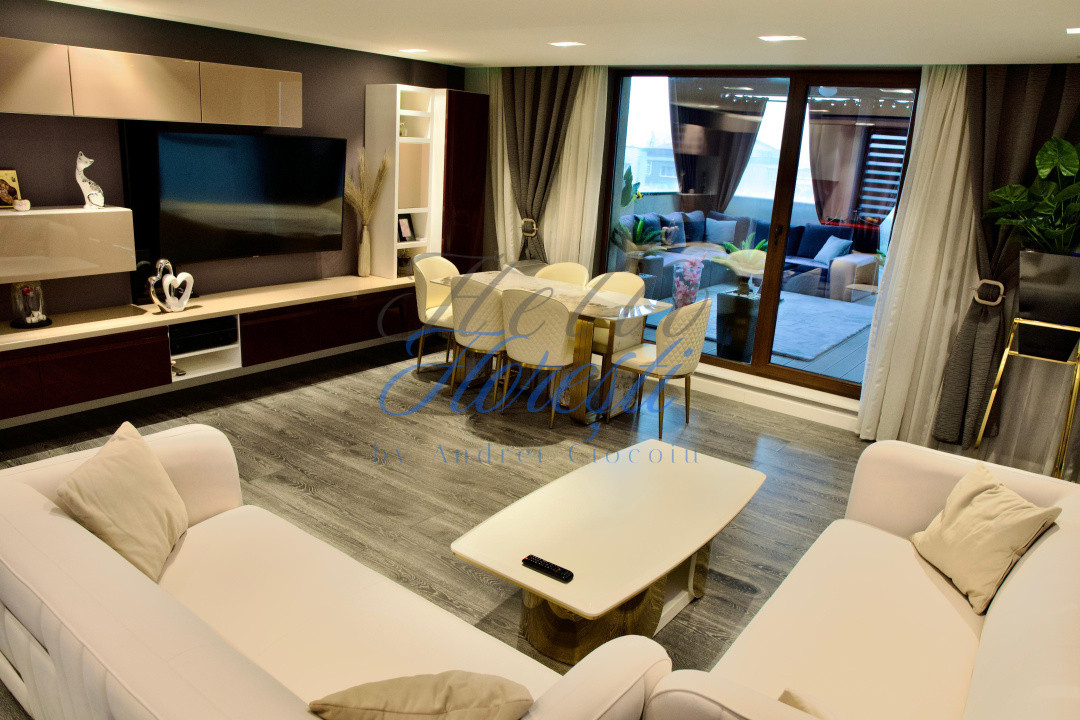 Apartament cu 3 camere , 2 parcari subterane, 117 MP, zona Marasti , Cluj