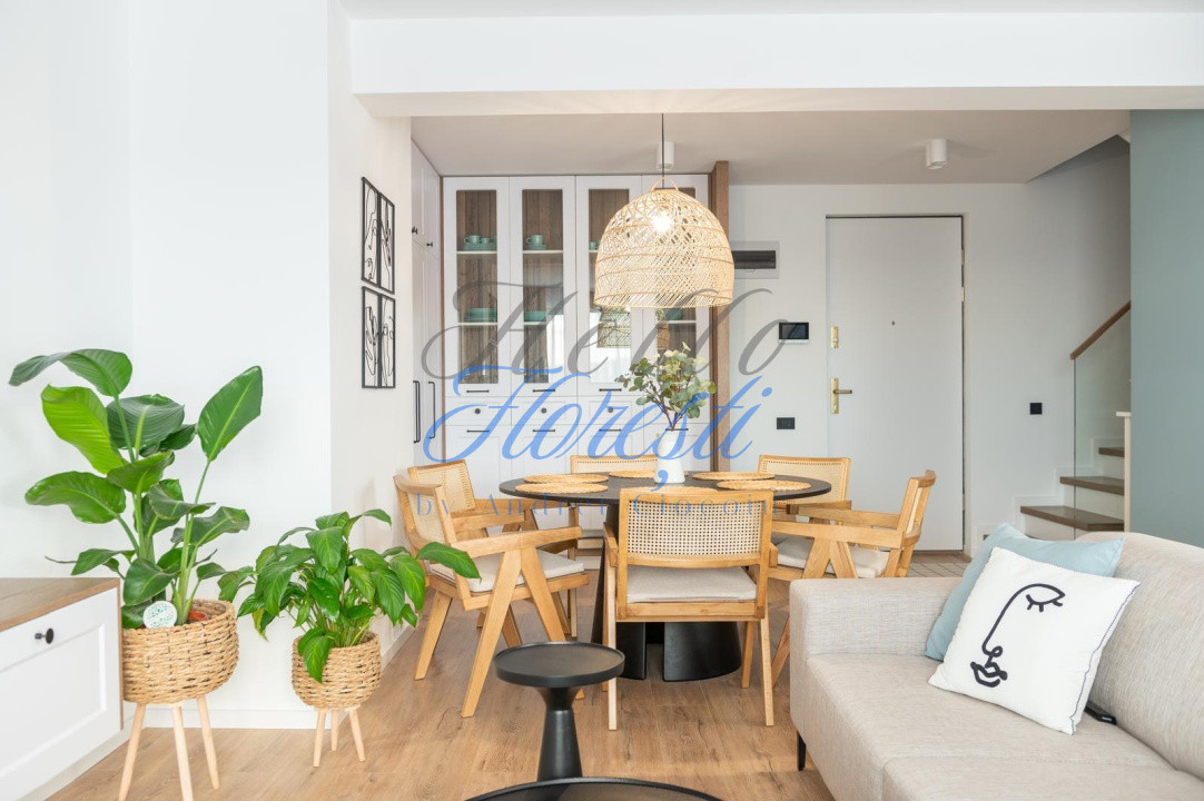 Apartament pe 2 nivele cu 3 camere , parcare subterana ,97 MP, zona Zorilor , CJ
