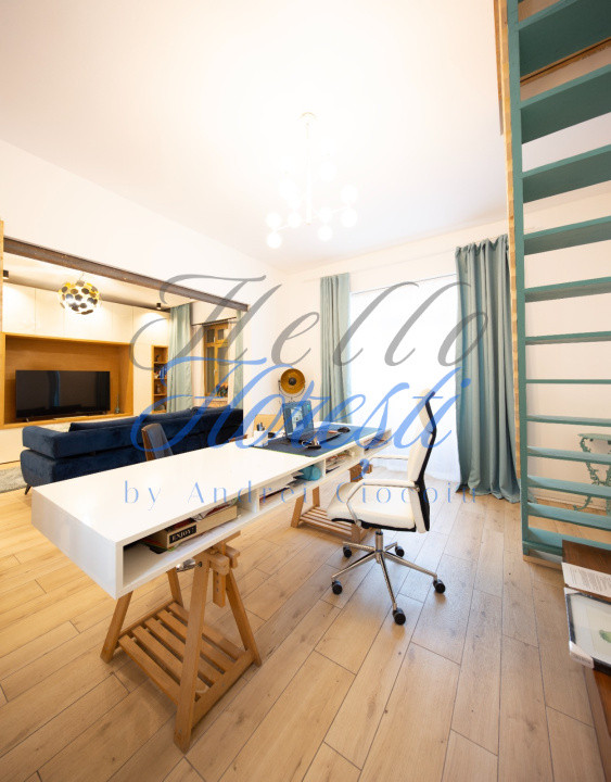 Apartament la curte comuna, 3 camere, 76MP, superfinisat, zona Scala 