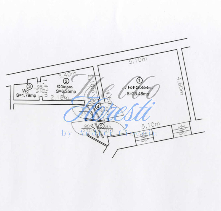 Inchiriere spatiu comercial pentru activitate medicala 35mp | Centru | Cluj