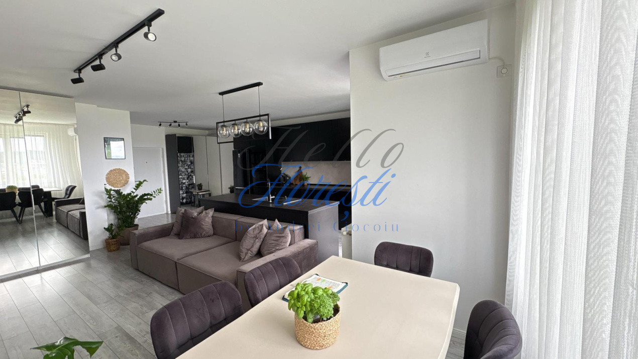 Apartament 2 camere, 60 MP+ 3MP Balcon, Zona Avram Iancu, Floresti
