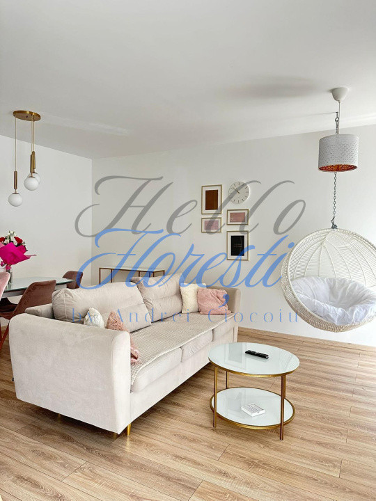 Apartament 2 camere, 60 MP+ Parcare, Zona VIVO , Floresti