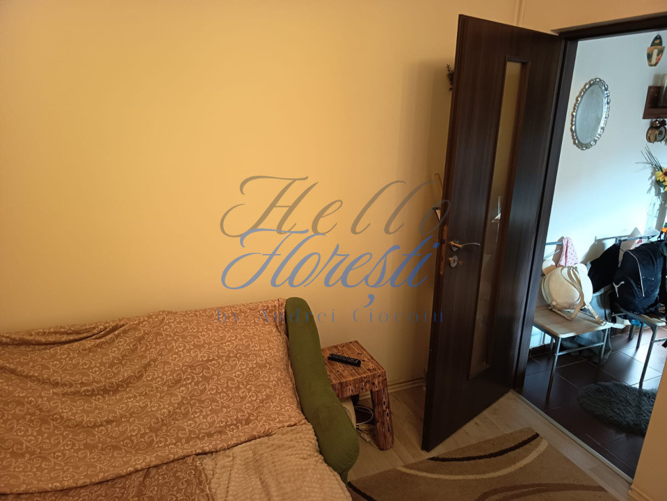 Apartament cu 2 camere 35 mp in Floresti zona Porii 