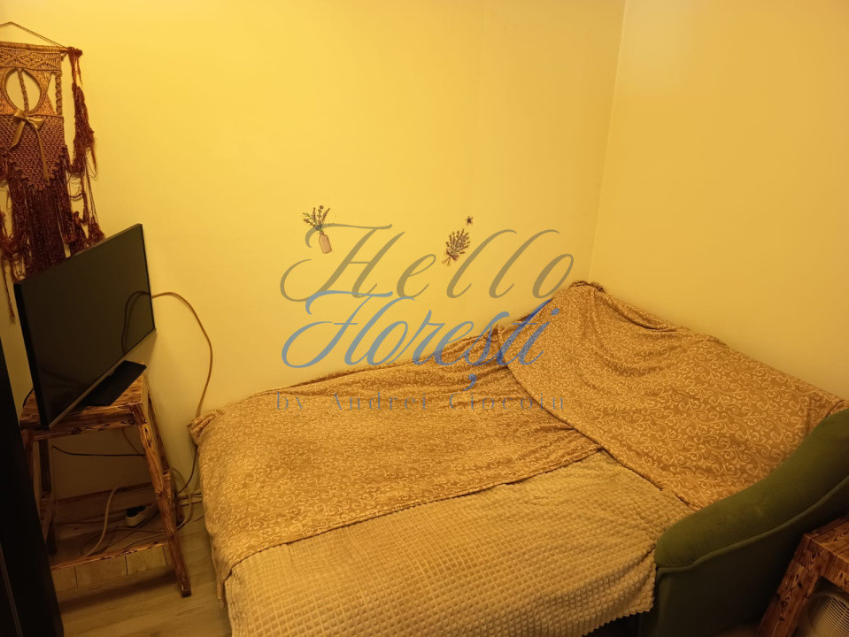 Apartament cu 2 camere 35 mp in Floresti zona Porii 
