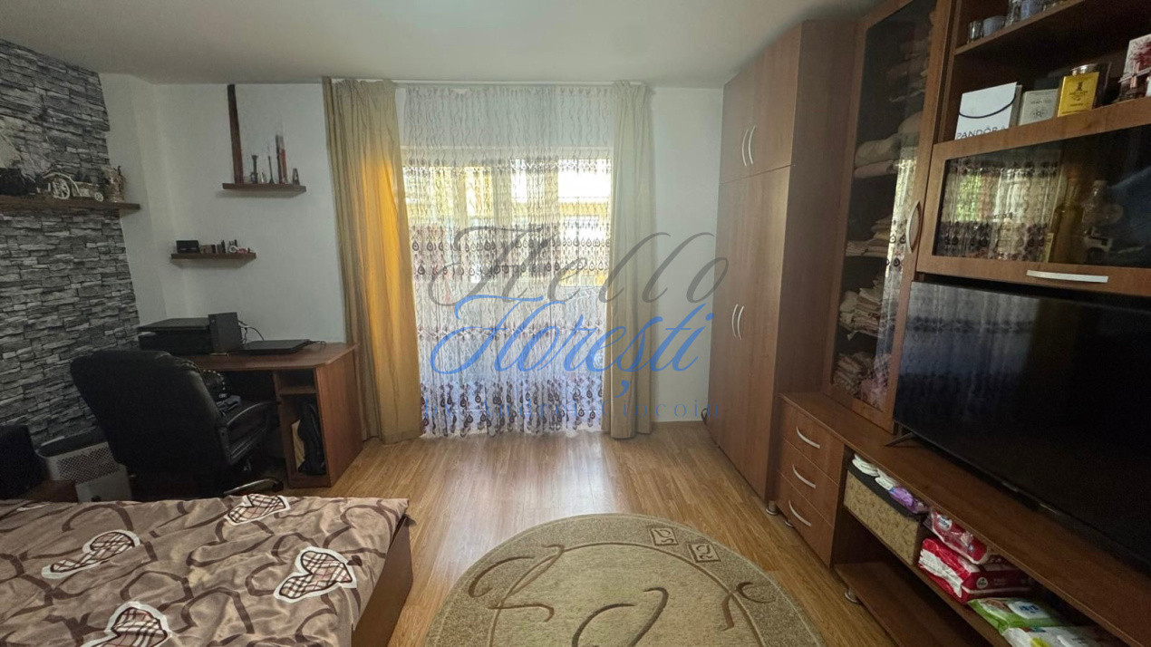 Apartament 2 camere 35 mp + parcare + balcon in Floresti zona Muzeul Apei