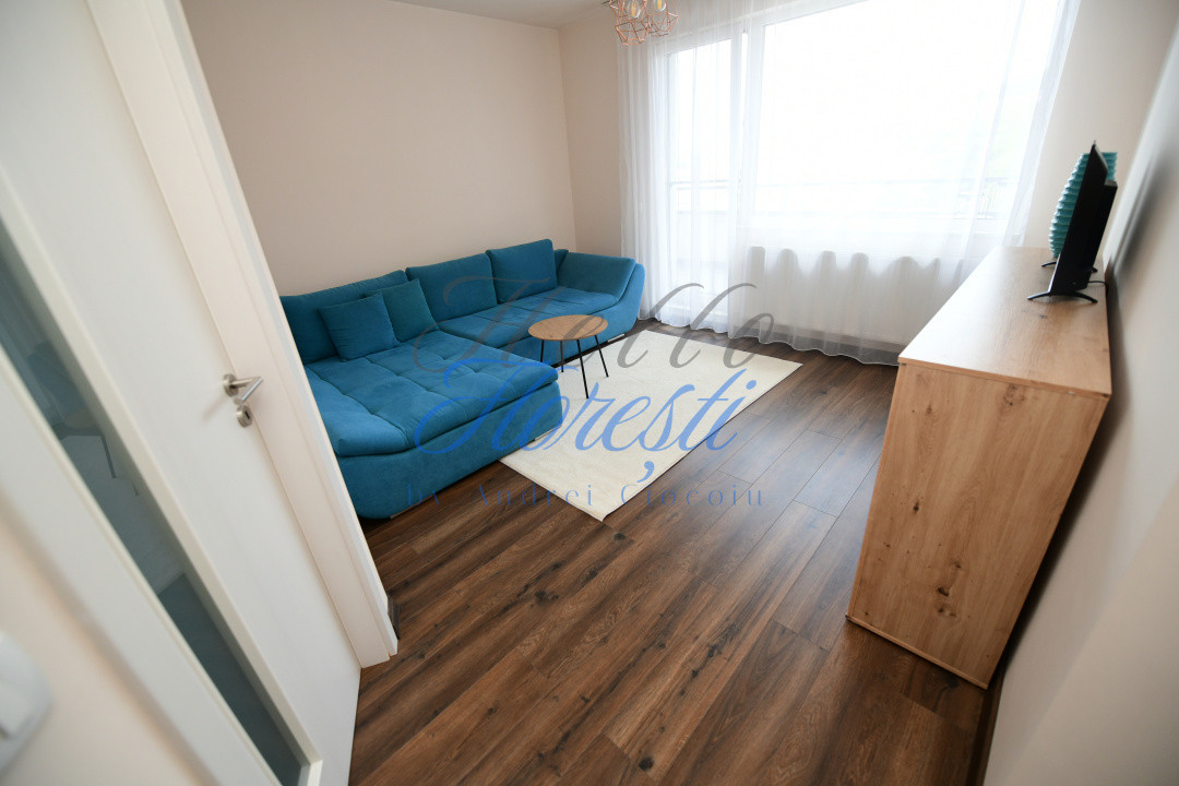 Apartament cu 2 camere si terasa + parcare subterana in Floresti zona Sub Cetate
