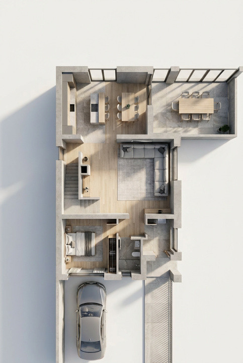 Casa individuala cu 6 camere, in zona Chinteni