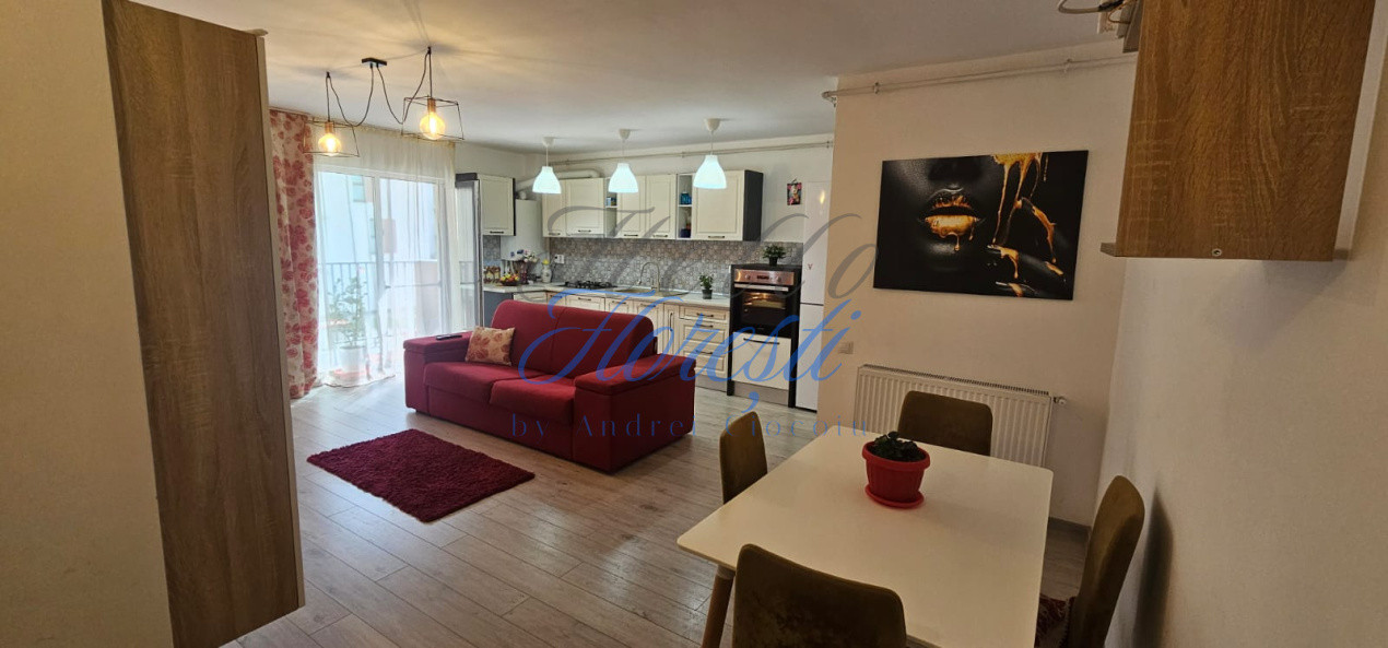 Apartament 2 camere 66 mp + balcon 2.81 mp in Floresti zona Eroilor 