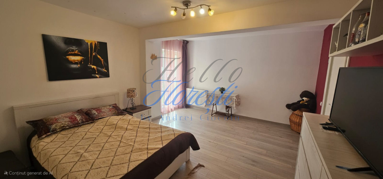 Apartament 2 camere 66 mp + balcon 2.81 mp in Floresti zona Eroilor 