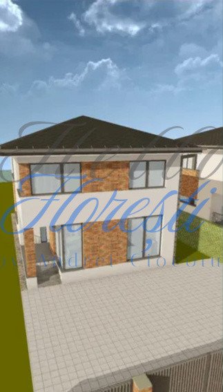 Casa individuala, 5 camere, 3 bai, 120mp SU, la rosu, 660mp teren, Chinteni