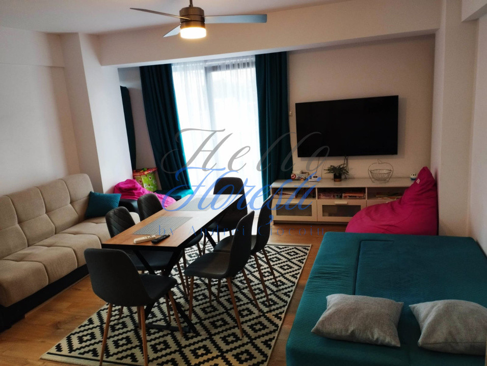 Apartament de inchiriat 1 camera 35 mp  + terasa 60 mp in Cluj zona Bulgaria 