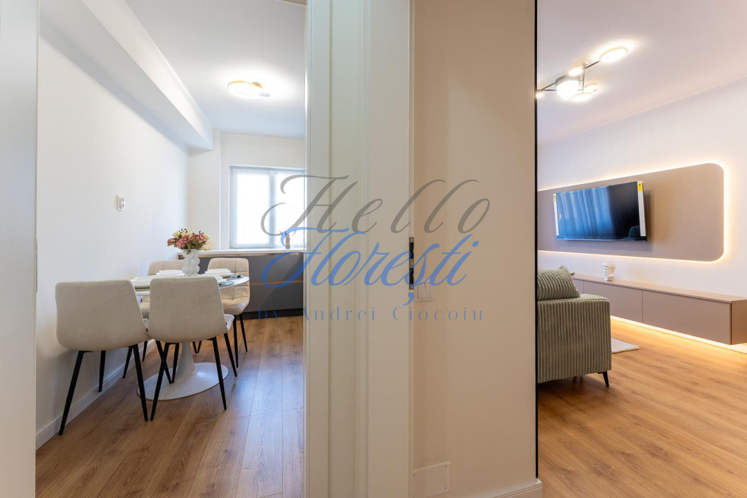 Apartament 2 camere 56mp | Ultrafinisat | Zona Terra | Floresti
