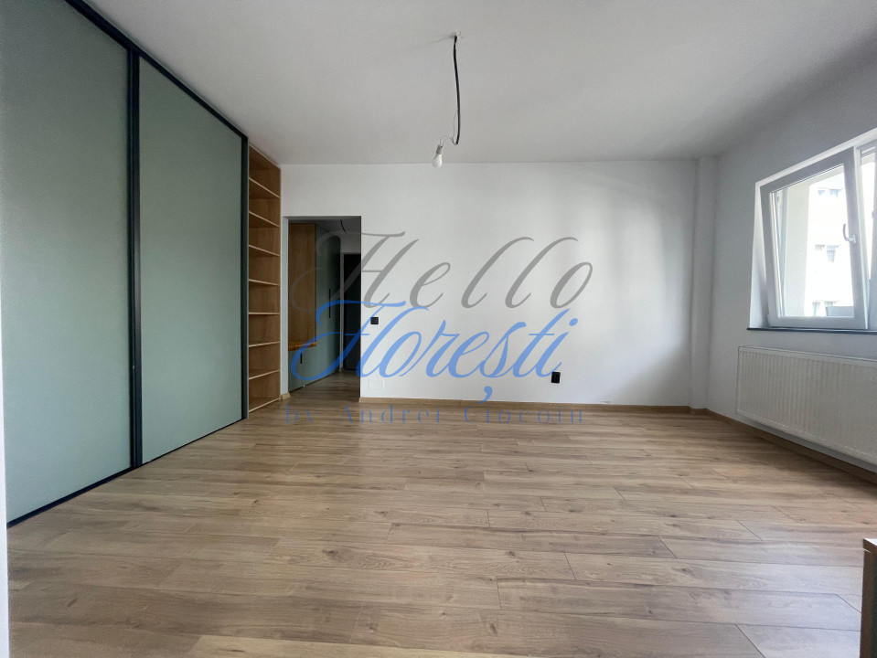 Apartament 2 camere 43mp + 4mp balcon, Zona Terra | Floresti