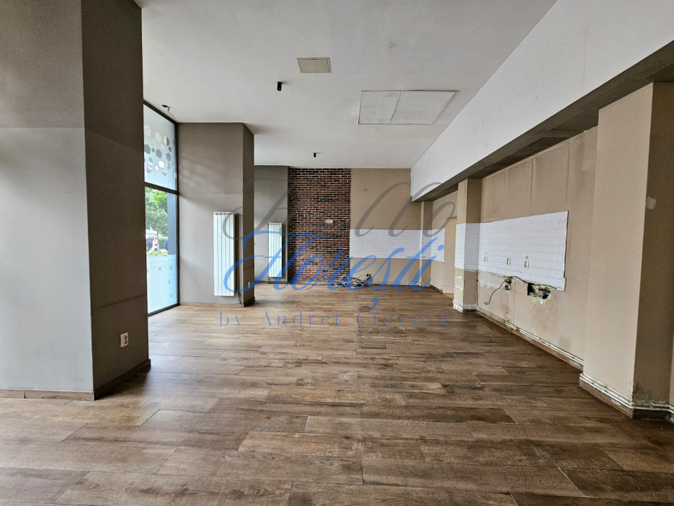 Spatiul comercial 115mp, curent trifazic, zona Piata Marasti