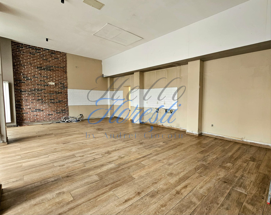 Spatiul comercial 115mp, curent trifazic, zona Piata Marasti