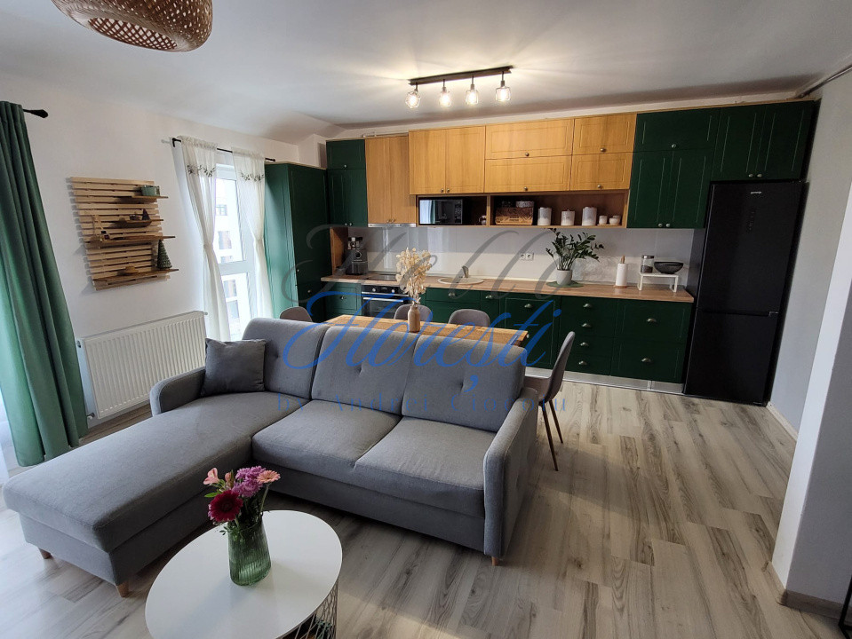 Apartament 2 camere 64 mp + balcon 3.27 mp in Floresti zona Eroilor